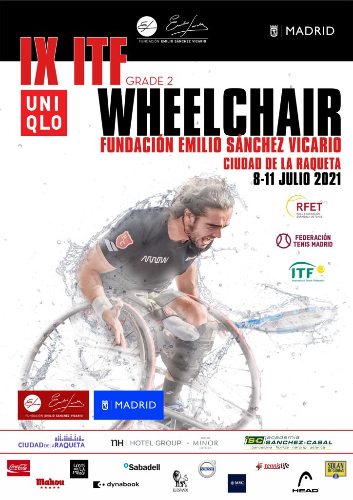El tenis en silla de ruedas regresa a Madrid con el IX Torneo ITF Wheelchair