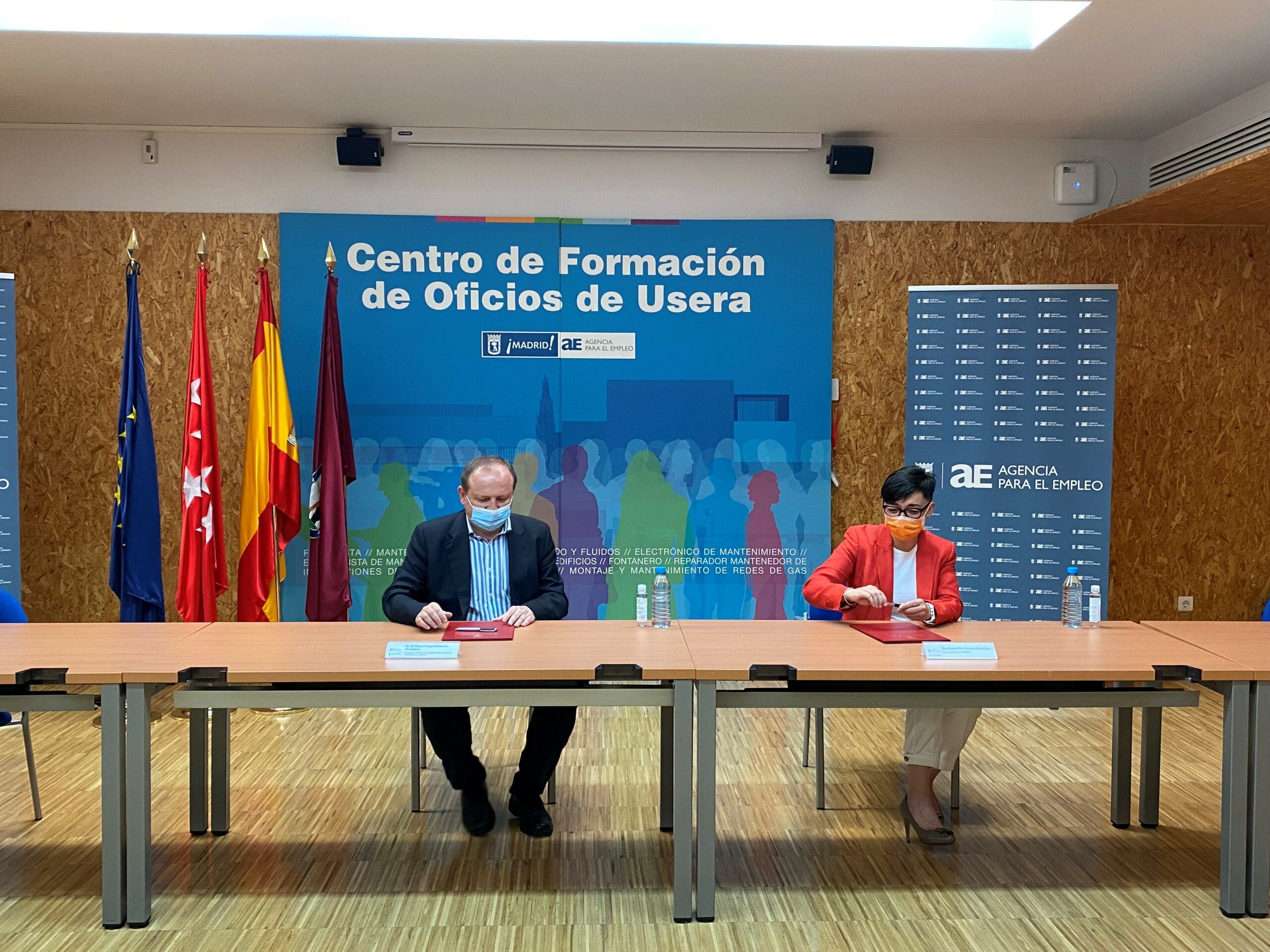 La Agencia para el Empleo y AMADE firman un convenio de prácticas laborales en la rama sociosanitaria