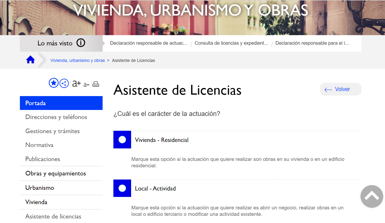 El asistente virtual de licencias del Área de Desarrollo Urbano recibe 55.407 visitas desde su entrada en vigor hace justo un año
