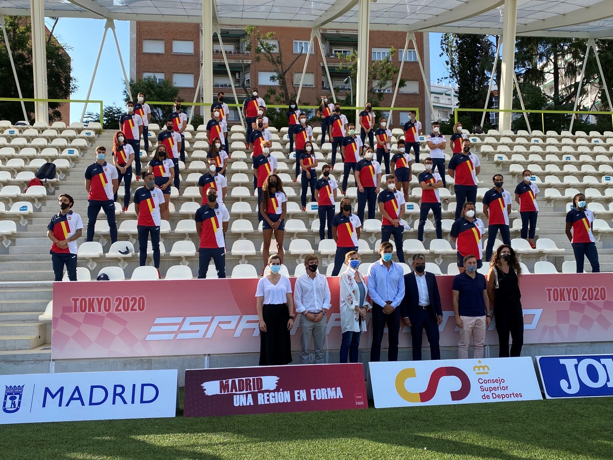 Miranda: “Mañana comienza vuestro sueño en los Juegos Olímpicos y lo mejor que tienen los sueños es que se pueden hacer realidad”