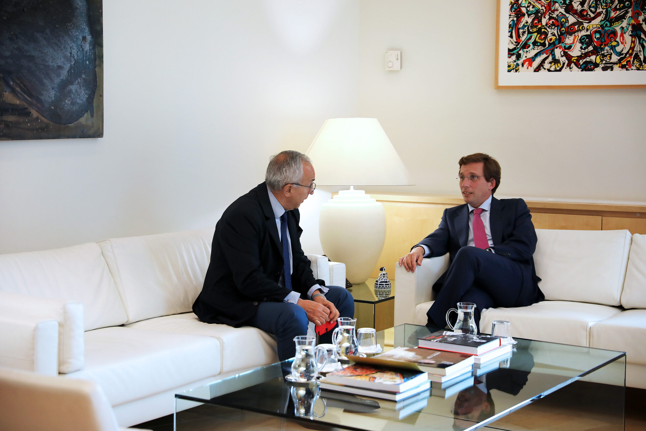 Almeida y Blanco continúan trabajando en el proceso para convertir a Madrid en sede olímpica