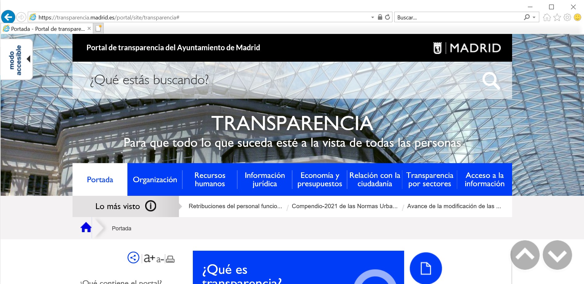El Ayuntamiento revalida el sello de transparencia Infoparticipa con el 100 % de indicadores cumplidos