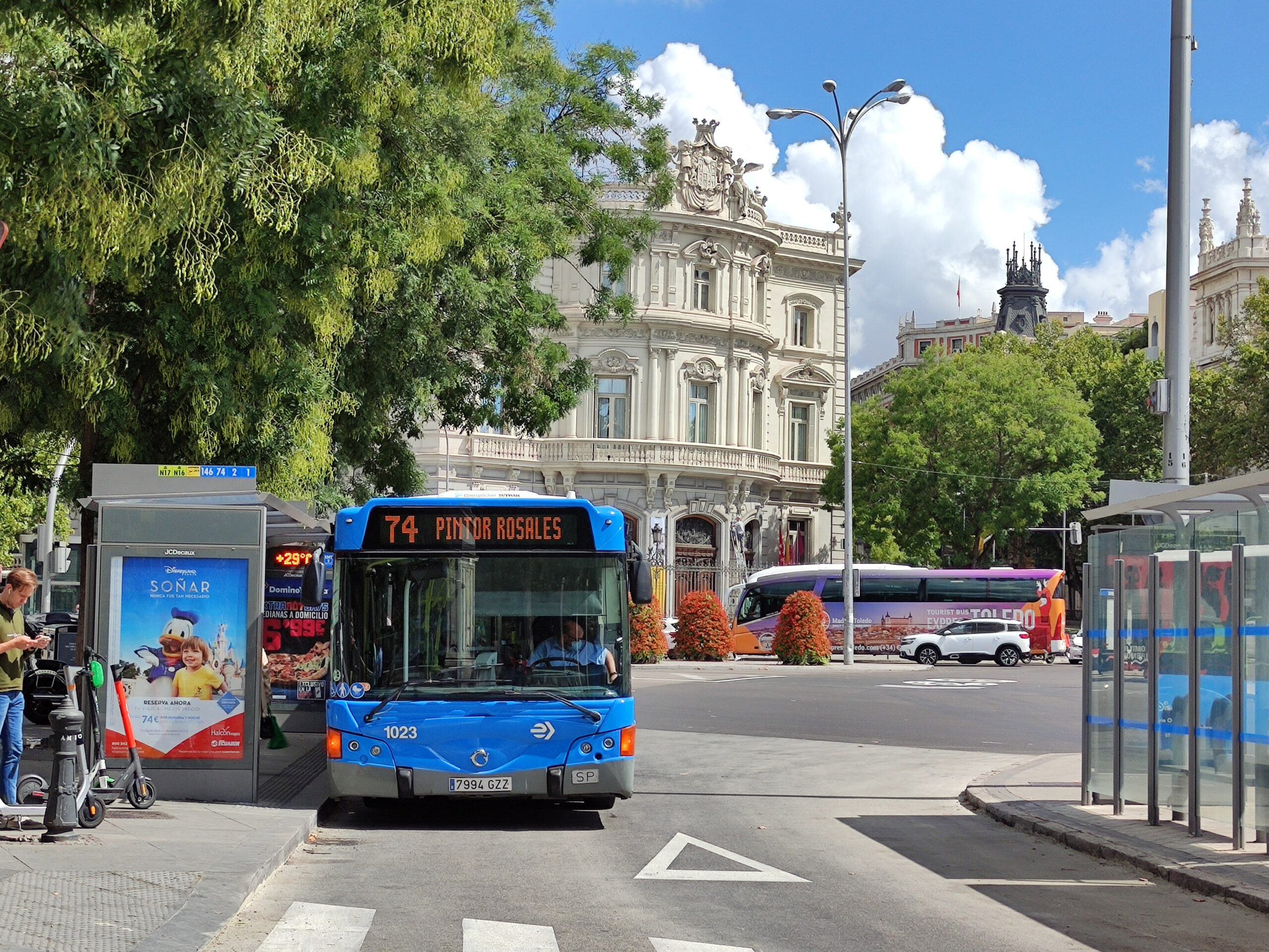 La línea 74 de la EMT prolonga su recorrido para llegar al nuevo Centro de Salud Baviera
