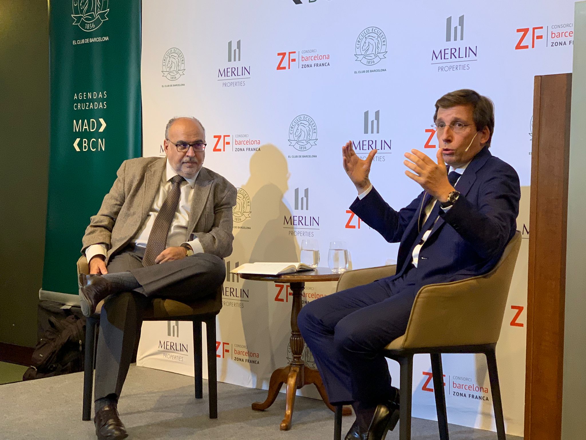 Almeida defiende que “entre Madrid y Barcelona tiene que haber un diálogo competitivo para crear sinergias conjuntas”