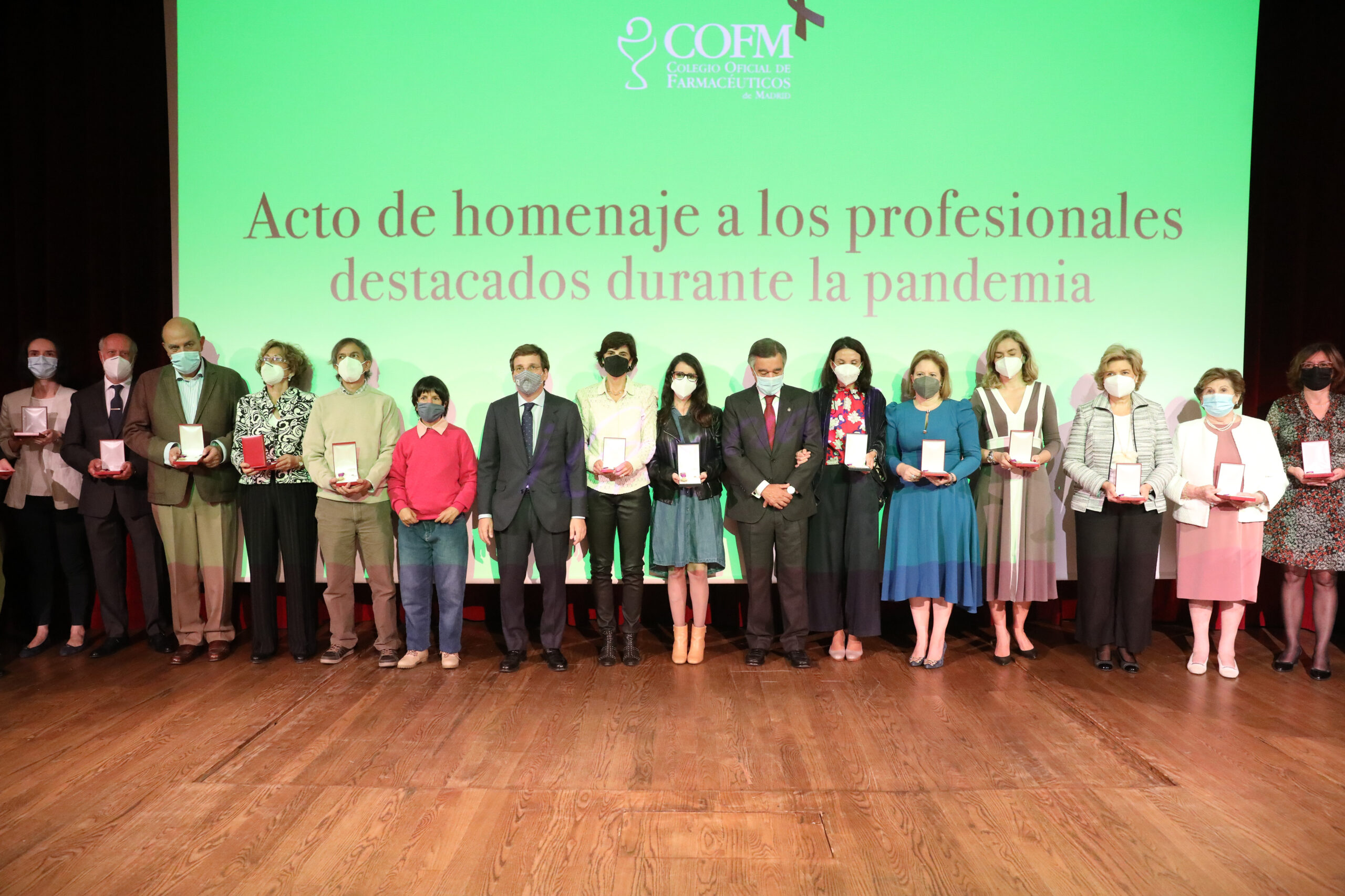 Almeida destaca la ejemplaridad y el trabajo “esencial” de los farmacéuticos durante la pandemia y el proceso de vacunación
