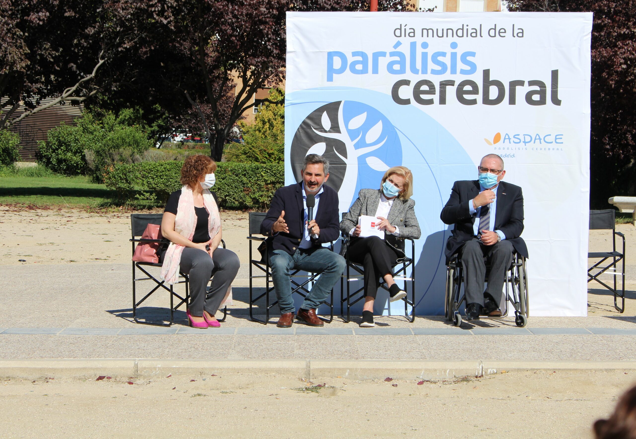 Aniorte reconoce la labor de las familias cuidadoras de personas en situación de dependencia en el Día de la Parálisis Cerebral