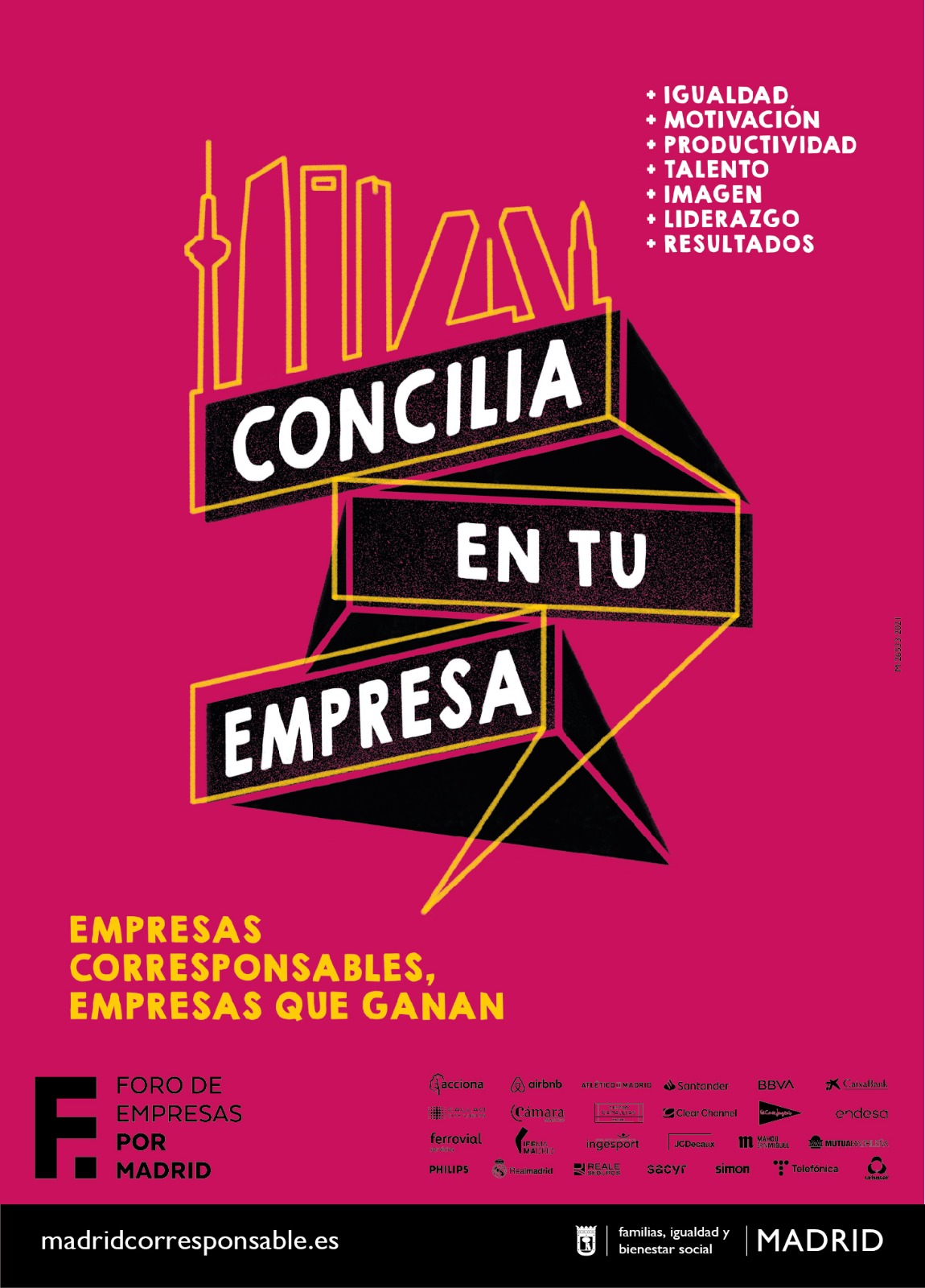 El Ayuntamiento de Madrid lanza la campaña ‘Concilia en tu empresa’ para sensibilizar sobre la corresponsabilidad