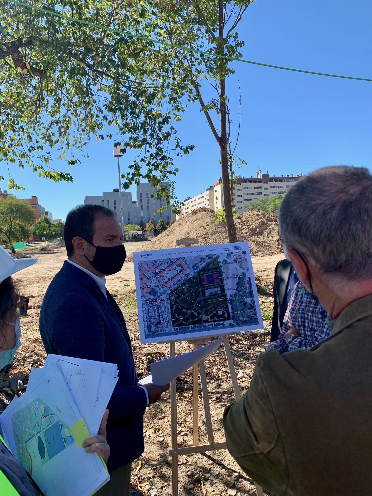 El entorno del CEIP Francisco Arranz contará con pistas deportivas y zonas arboladas como parte de la estrategia `Madrid isla de color’