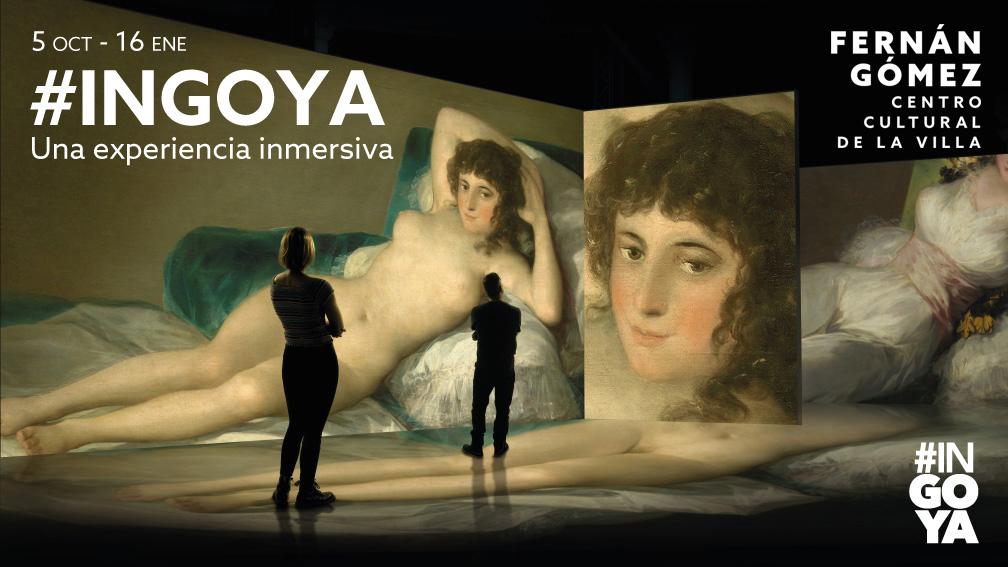 Llega a Madrid #INGOYA, una experiencia inmersiva de última generación para adentrarse en las obras del pintor aragonés