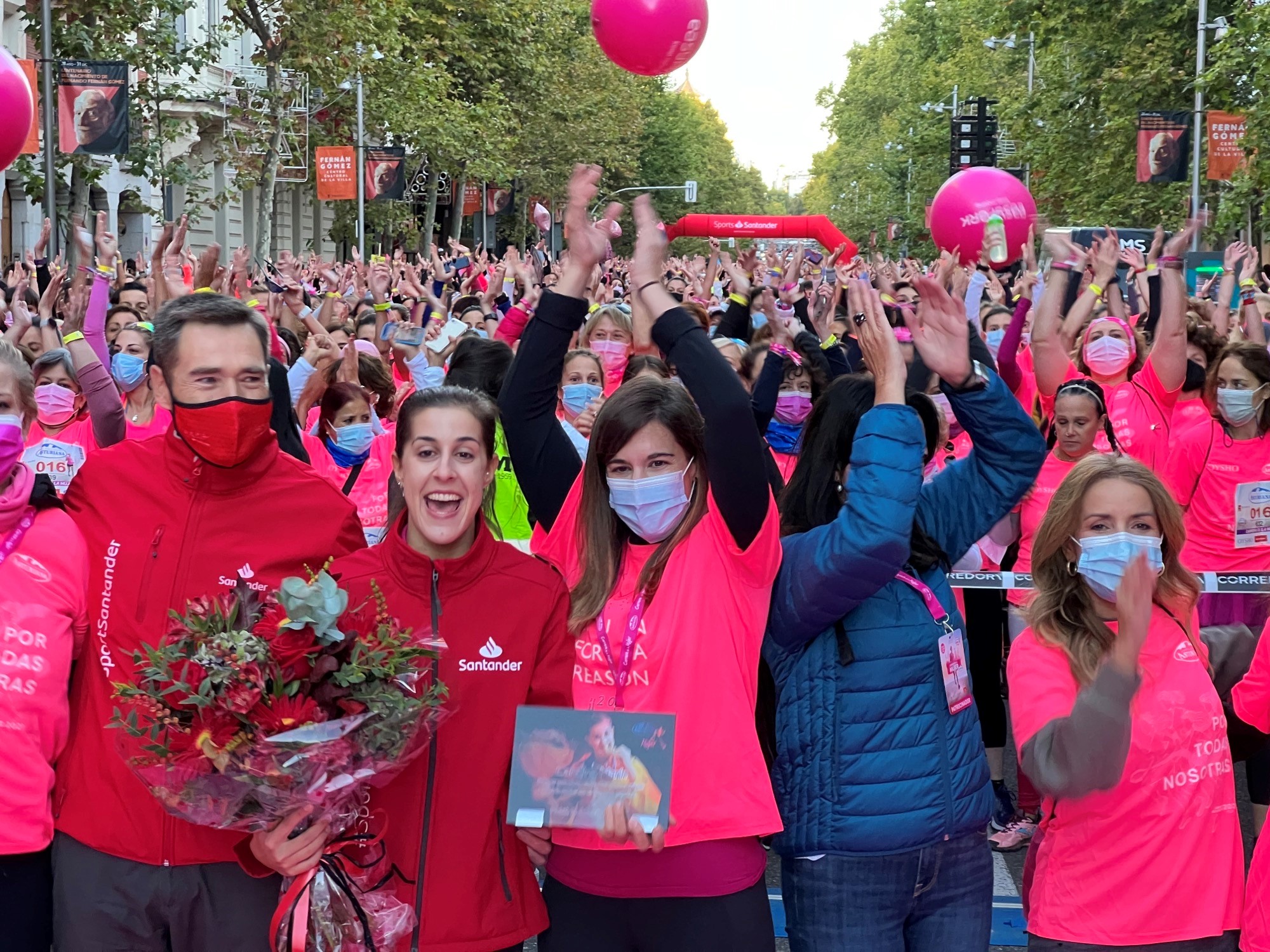 Miranda: “La marea rosa pone en valor la importancia del deporte para superar adversidades”
