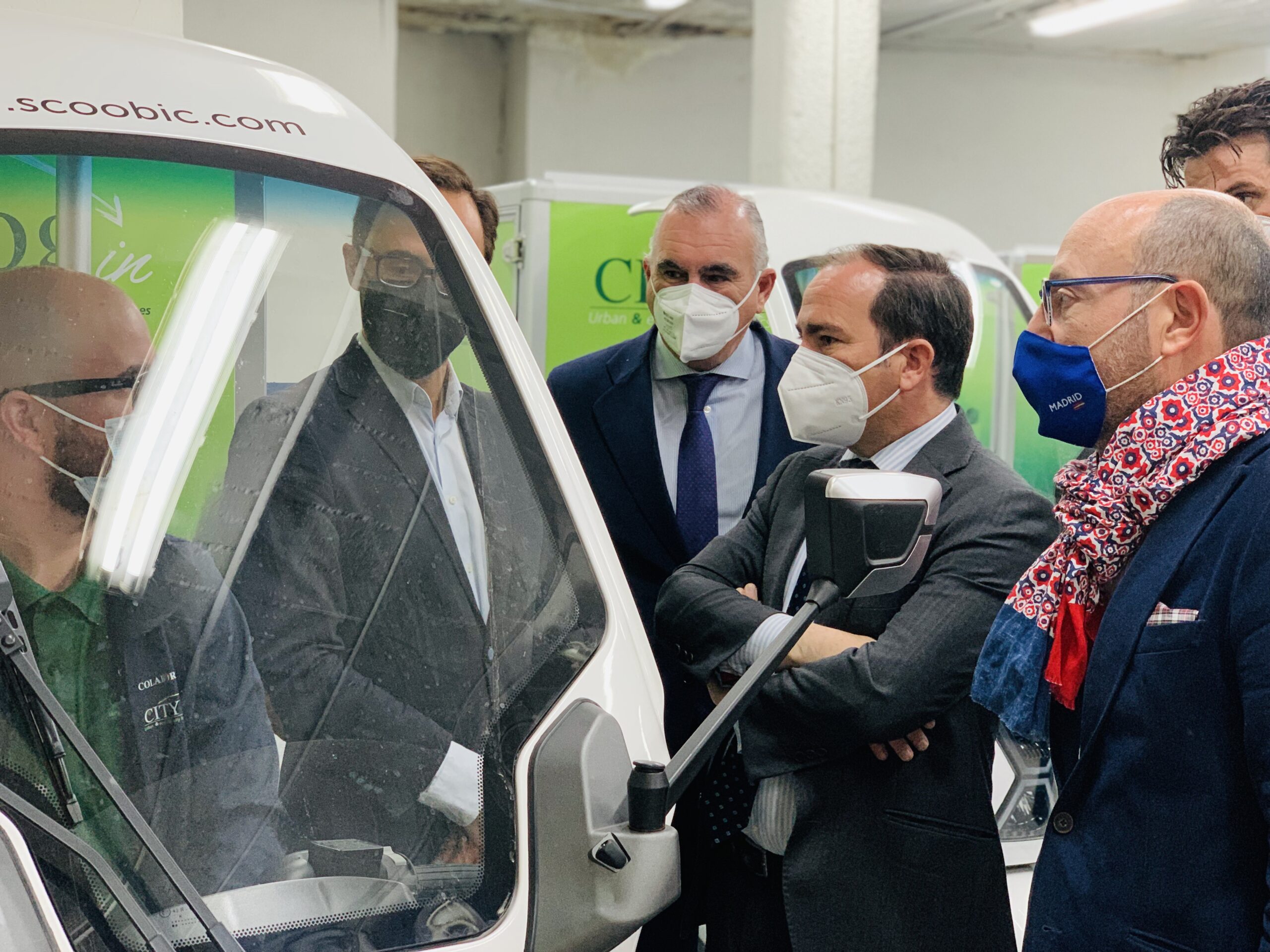 Un microhub logístico en el aparcamiento de la plaza Mayor impulsará el reparto de bajas emisiones