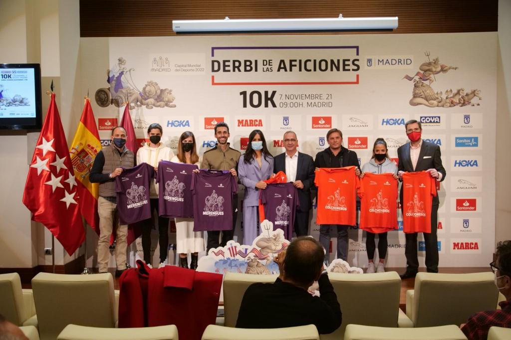Colchoneros y merengues regresan este domingo a las calles de Madrid con el Derbi de las Aficiones