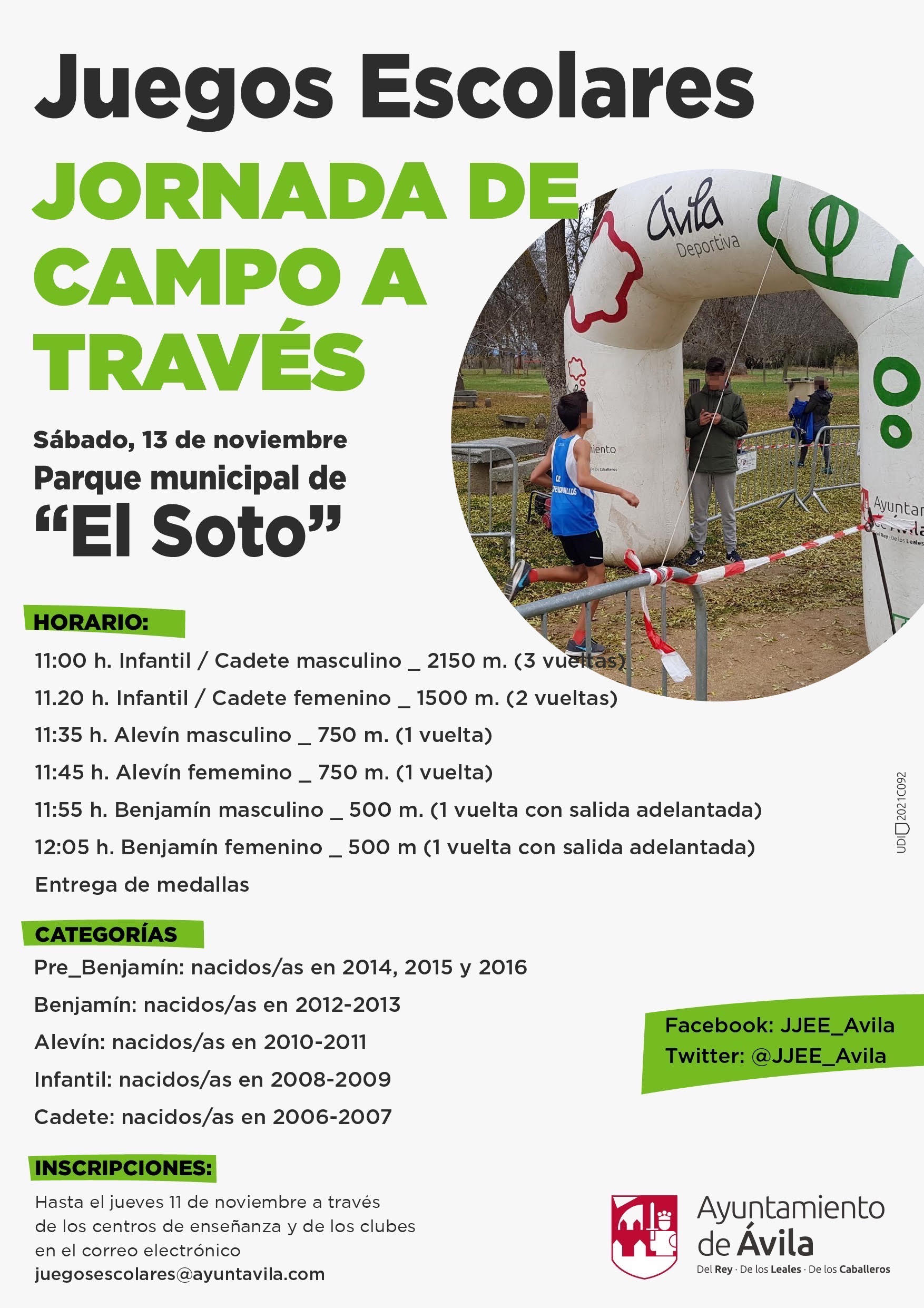 Jornada de campo a través 13 de noviembre