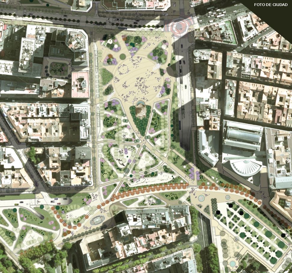 La renovada plaza de España abrirá al público el próximo 22 de noviembre