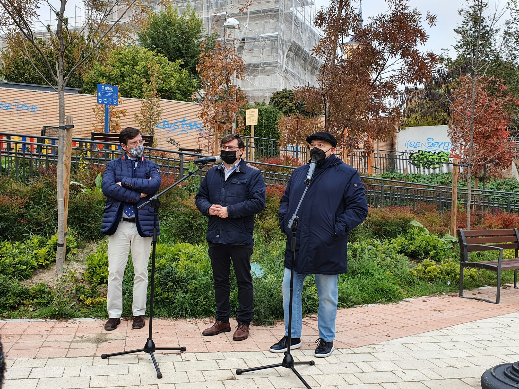 Mesonero Romanos da nombre a un jardín de Carabanchel