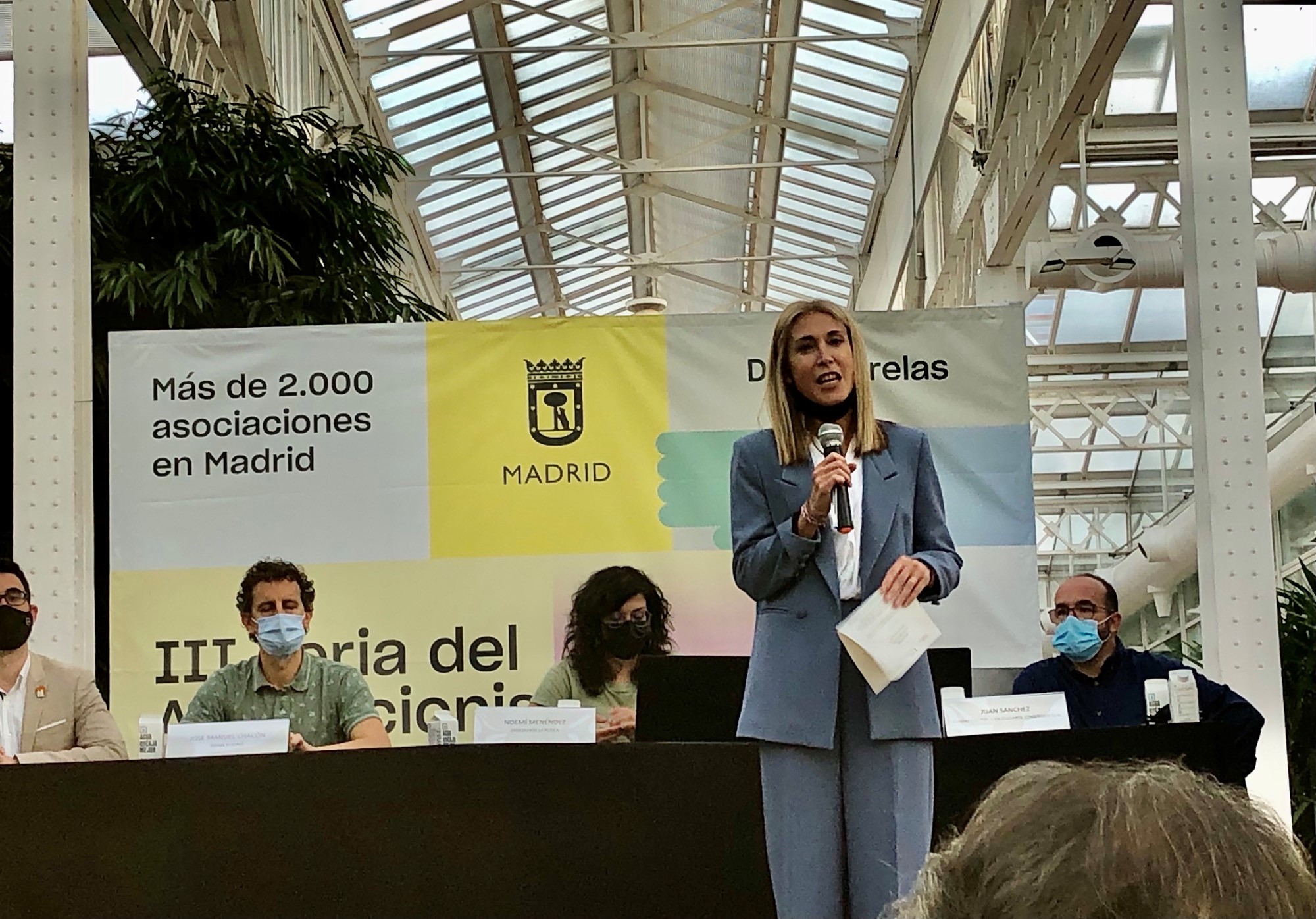 Saavedra agradece “la encomiable labor del tejido asociativo madrileño” en la inauguración de la III Feria del Asociacionismo