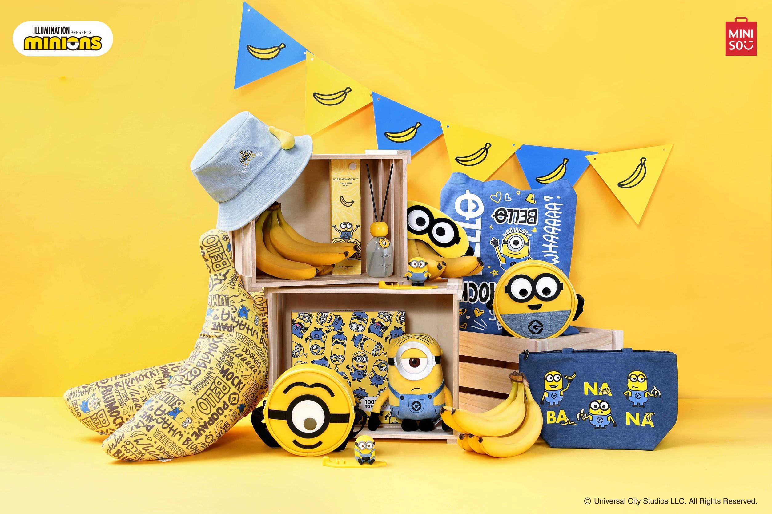 Los Minions aterrizan en Miniso