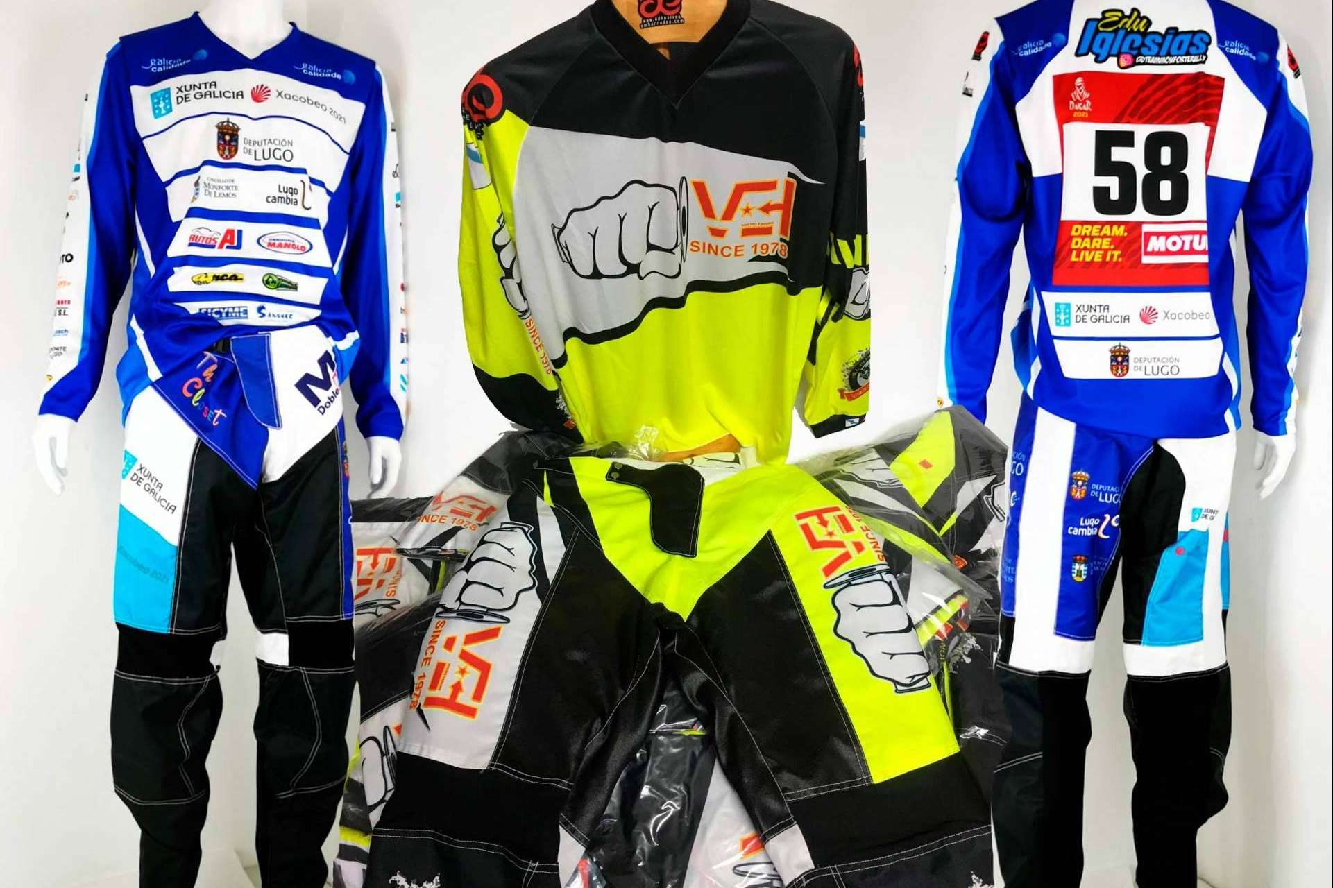 ¿Cómo es la ropa de motocross personalizada de ADHESIVOSEMBARRADOS?