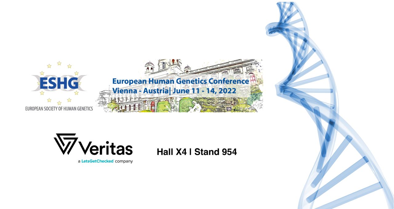 Veritas lleva su innovadora oferta a la European Society Human Genetics (ESHG) Conference 2022 y presenta, de la mano de la Clínica Universidad de Navarra, los hallazgos más relevantes del chequeo genómico en 400 pacientes