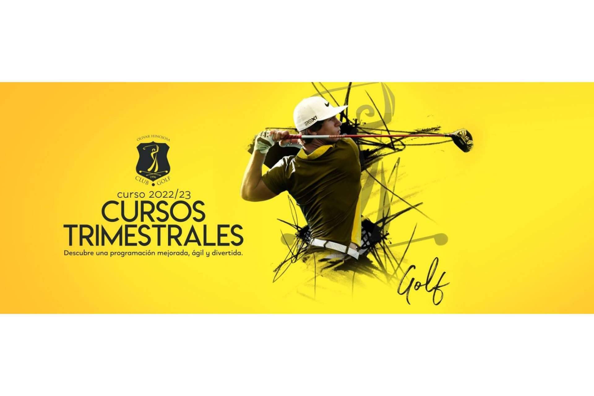 Joaquín Molpeceres Sánchez explica los nuevos cursos de golf para la temporada 2022/23