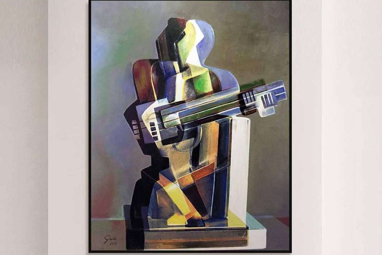 Miguel Guía y su visión contemporánea del cubismo