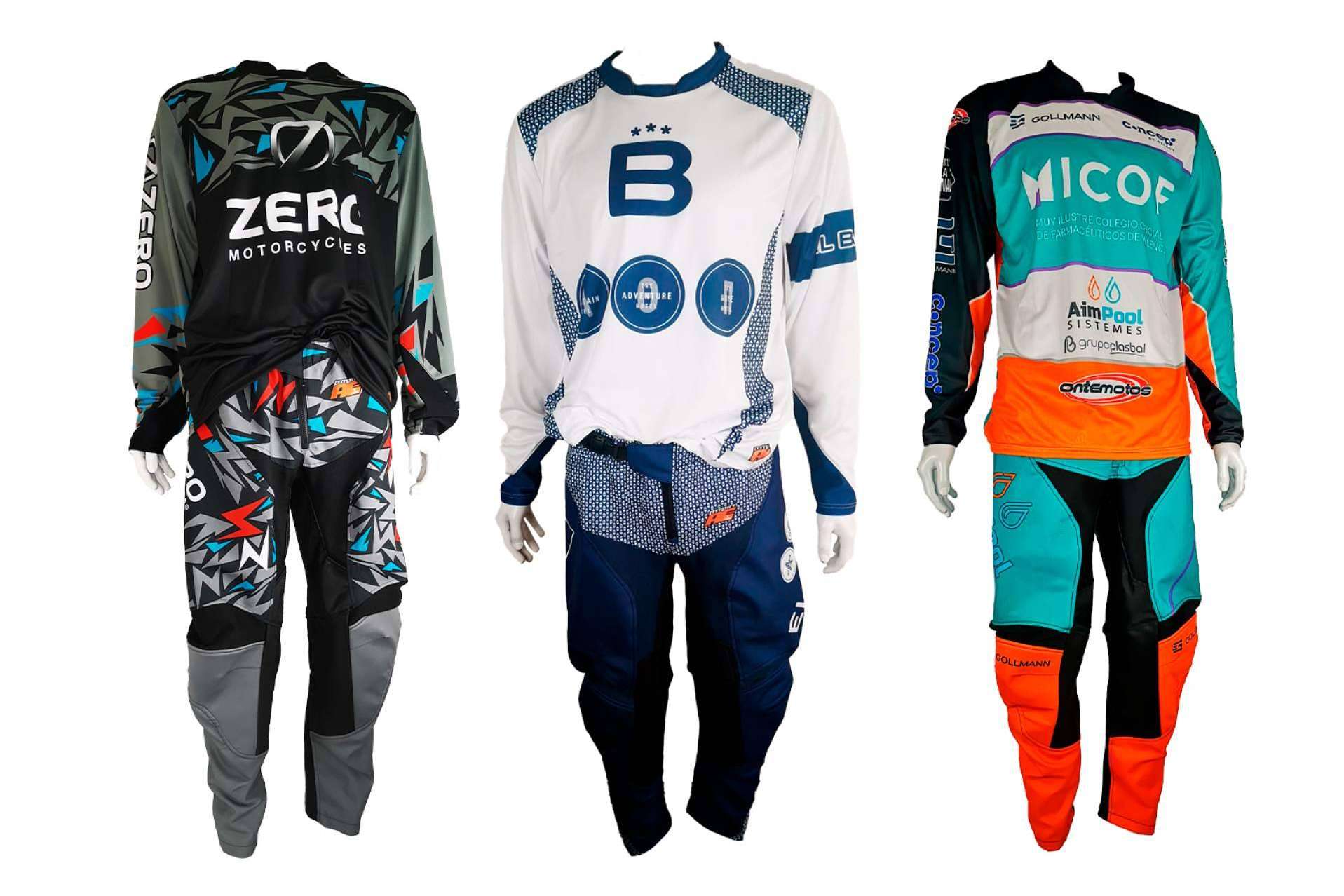 Adquirir ropa personalizada para practicar motocross y enduro