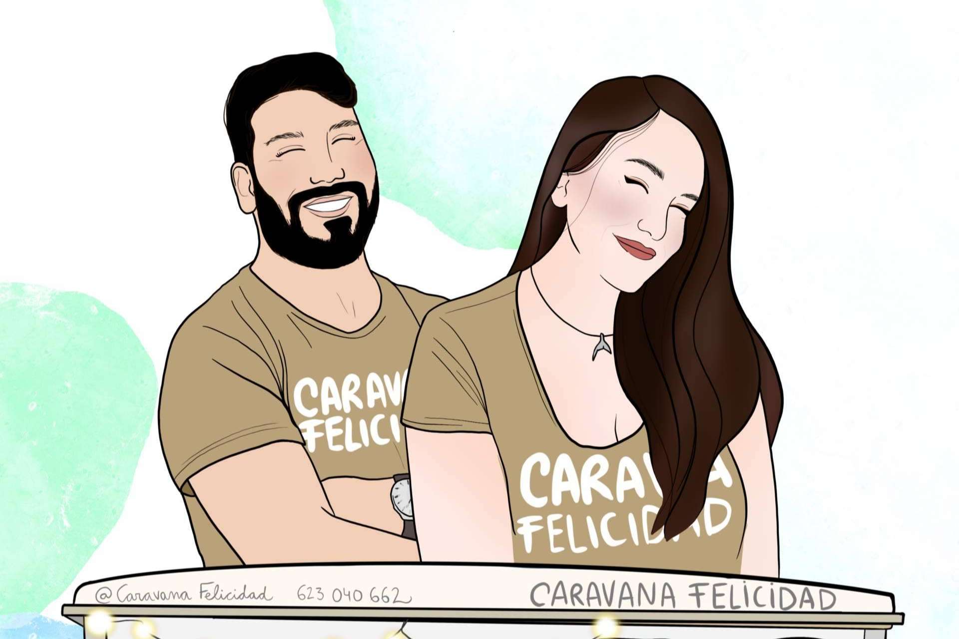 Caravana de felicidad, el innovador servicio de la tatuadora Ares Alma