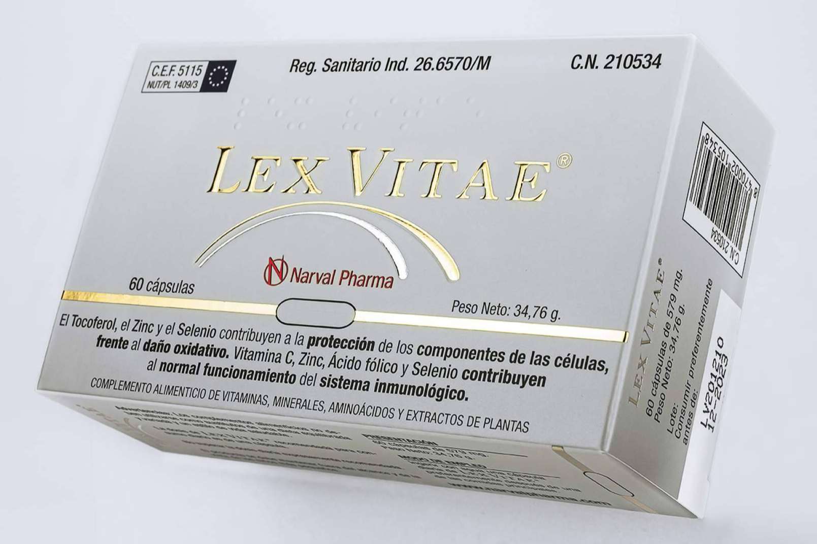 Lex Vitae, complemento alimenticio para el cuidado de la piel desde adentro
