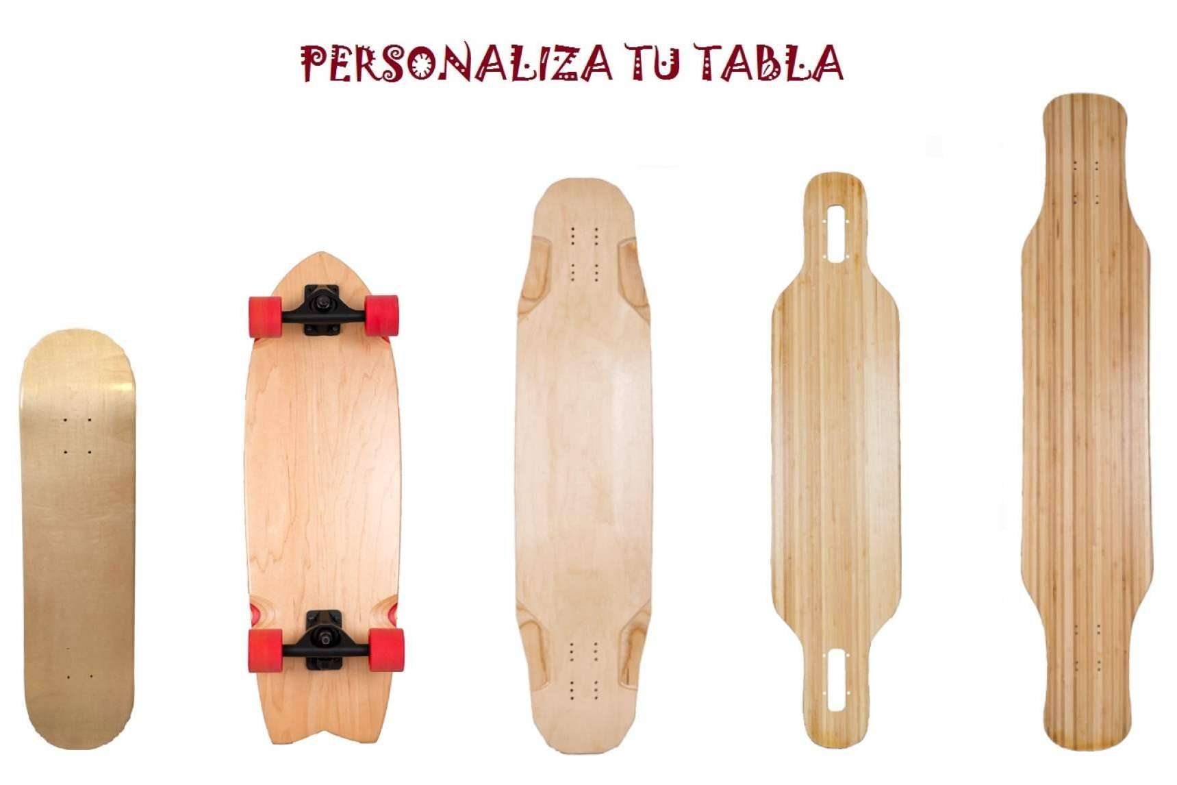 Comprar tablas longboard surfskate en Barcelona, BeXtreme ofrece diversas alternativas personalizadas