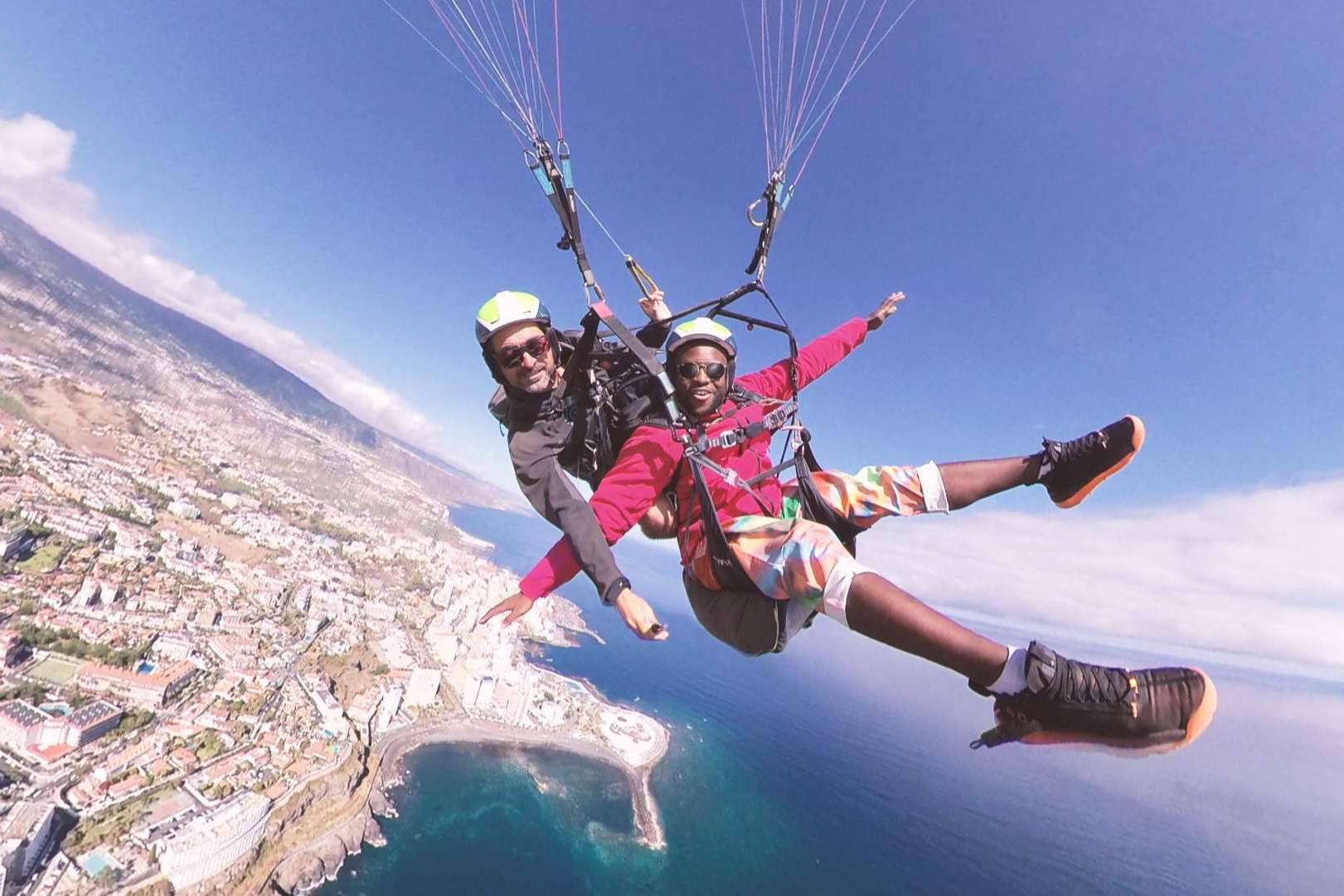 Parapente desde el Teide con Enminube