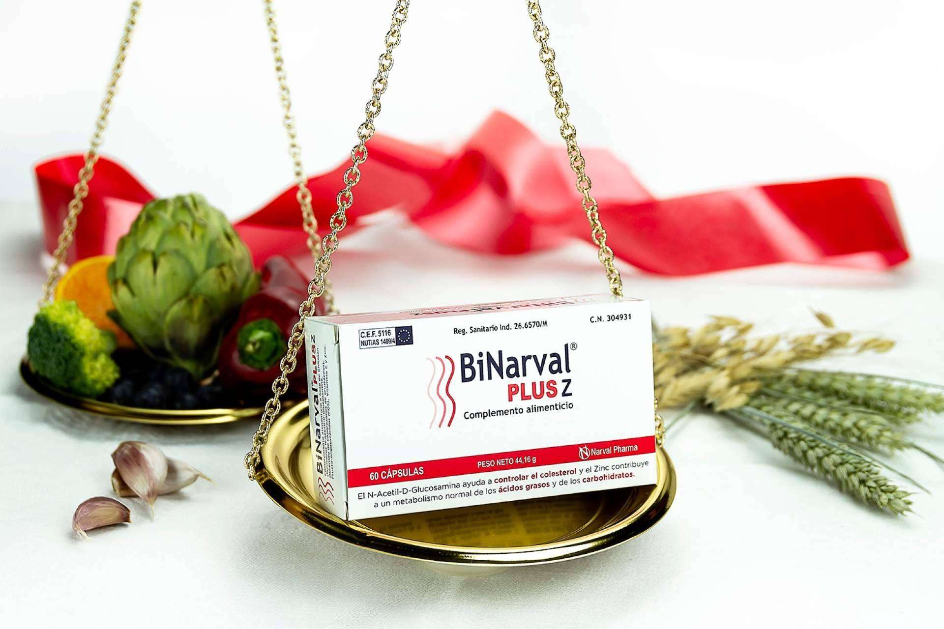 Binarval Plus Z es una fuente natural para controlar el colesterol y el peso