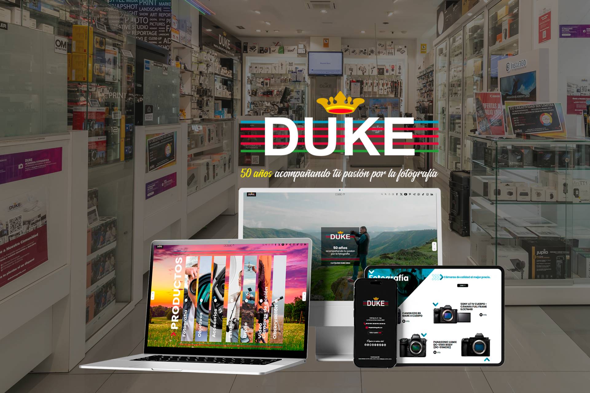 DUKE conmemora su 50 aniversario con el lanzamiento de su catálogo digital interactivo