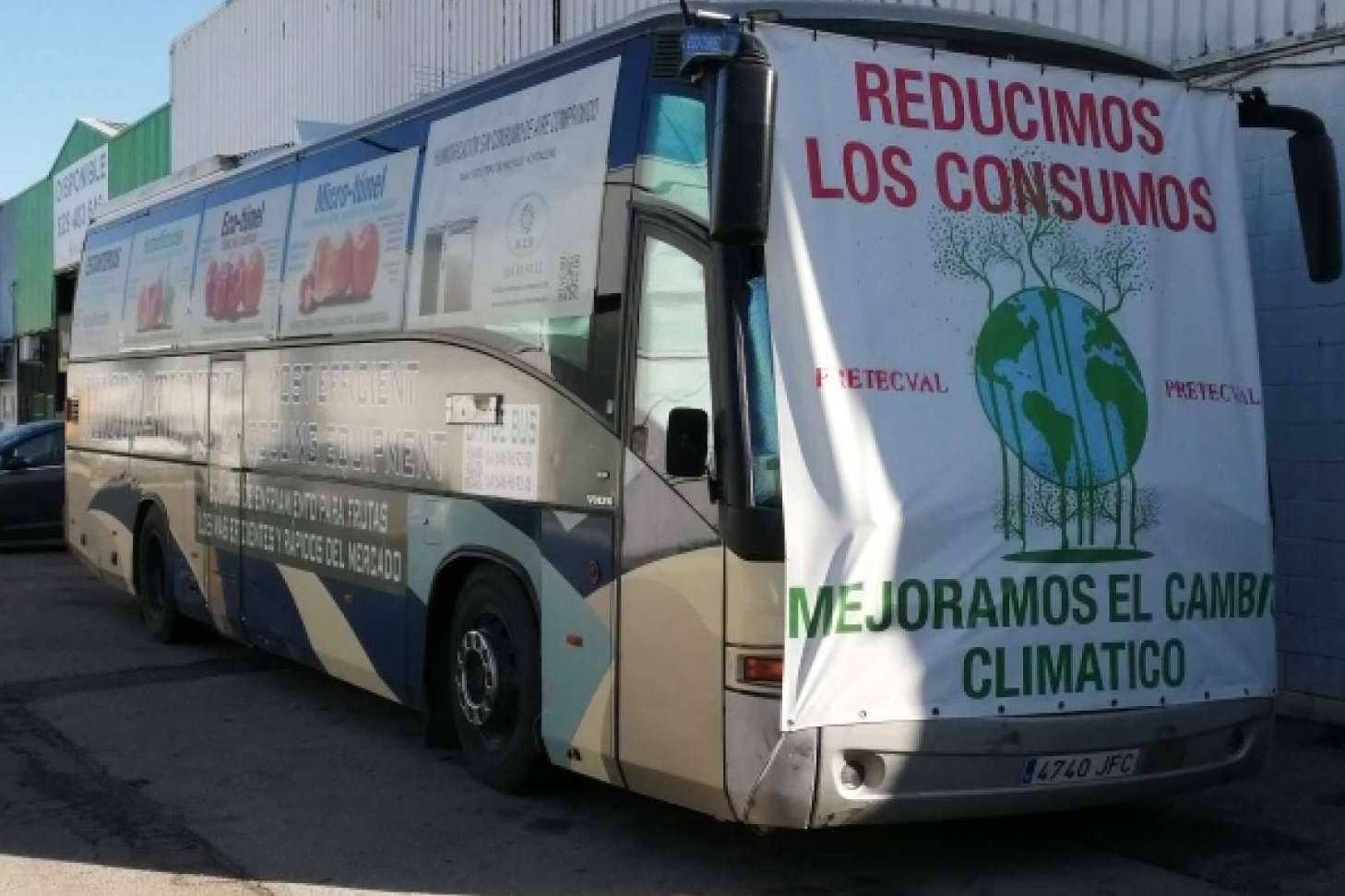 Cómo trabaja el equipo de refrigeración con Micro-Túnel para frutas, cítricos y uvas de Pretecval