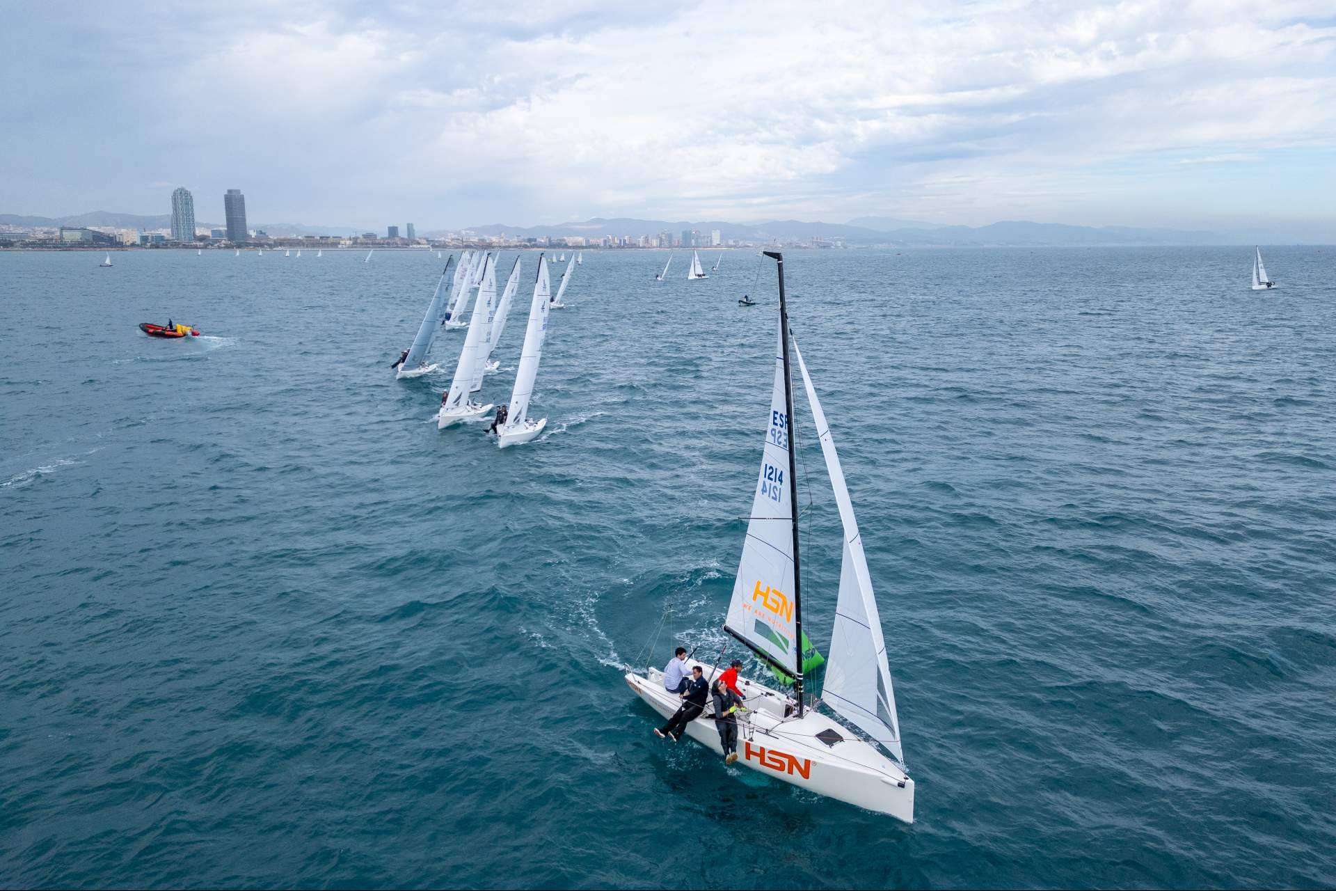 HSN Sailing Team, campeón en Barcelona de J70