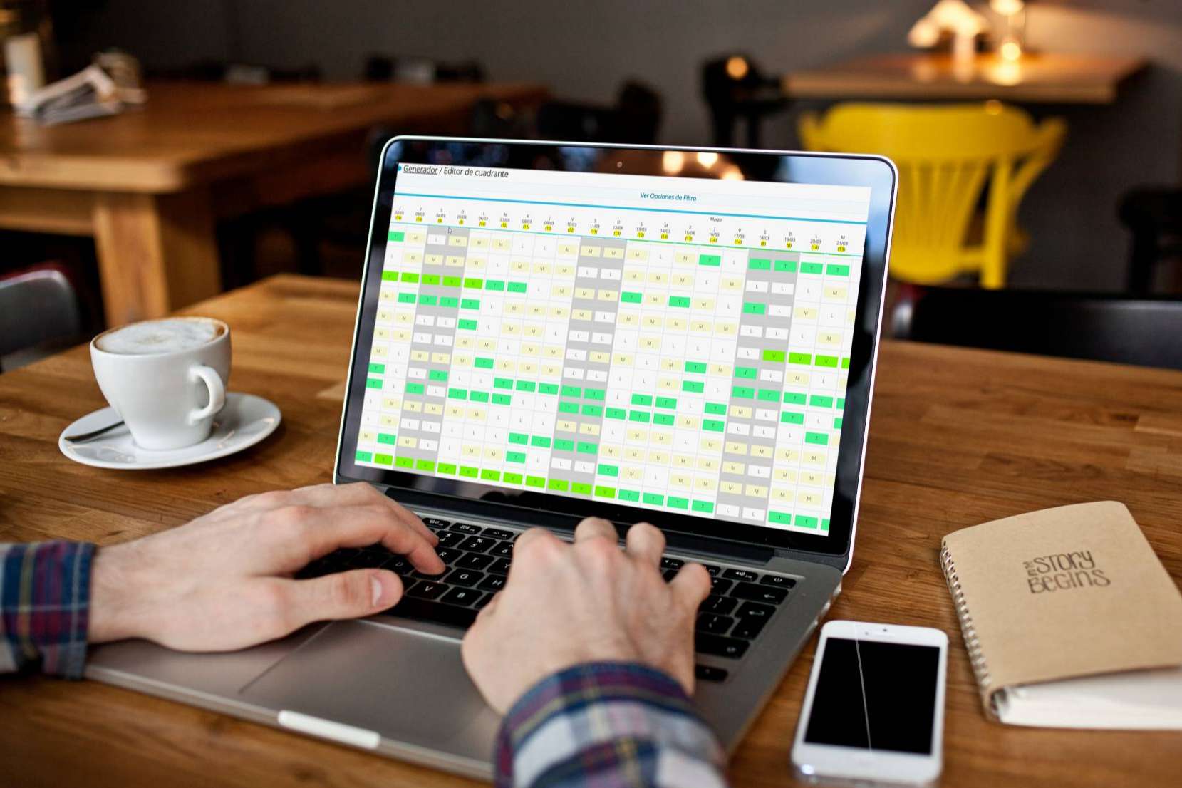 ¿Excel para hacer cuadrantes de turnos? No hay que hacerlo