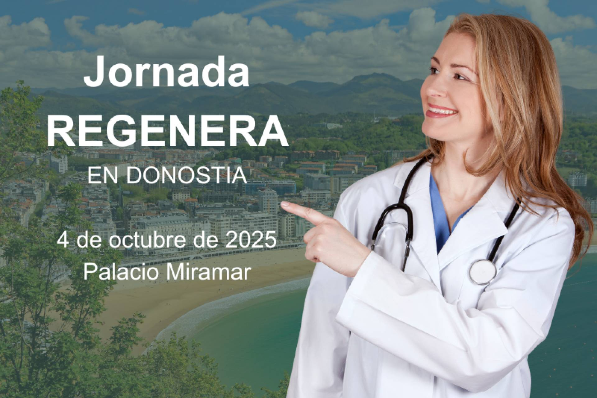 Regenera lanza una innovadora jornada de formación para profesionales de la salud en Donostia