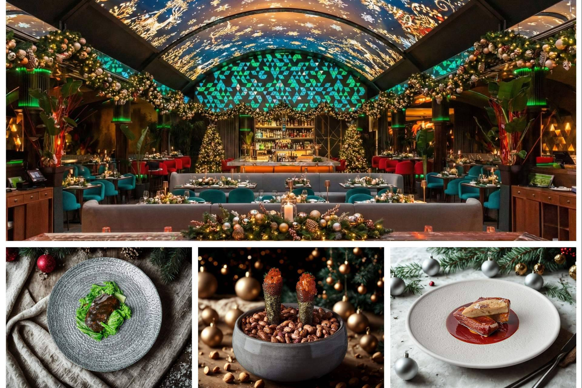 Quintoelemento, la parada obligatoria de la Navidad madrileña; gastronomía, luces y espectáculo