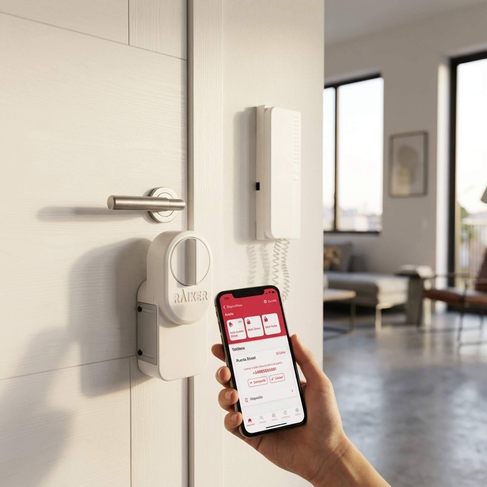 Abrir la puerta de casa, portal y garaje sin llaves con Raixer