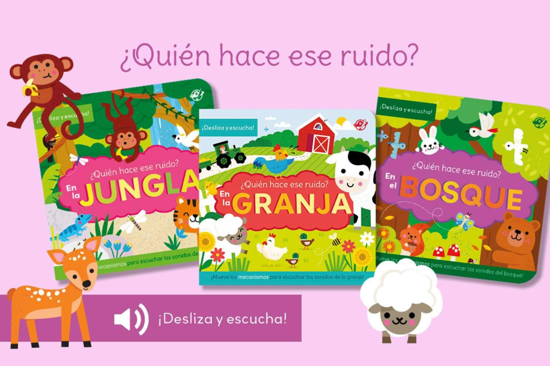 Leer con los oídos; animales, juego y sonido desde los dos años