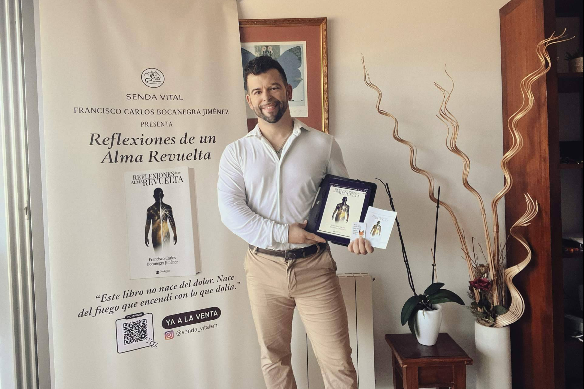 Francisco Carlos Bocanegra Jiménez publica Reflexiones de un alma revuelta, un viaje íntimo hacia la reconstrucción interior