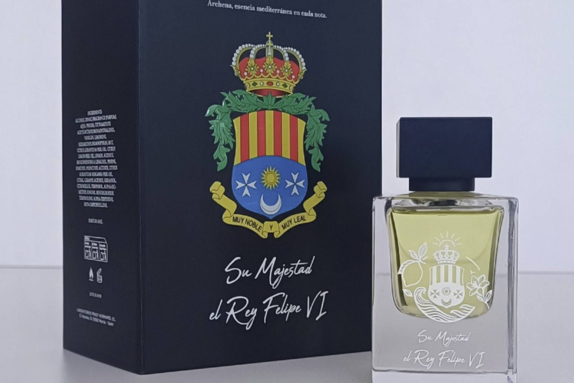 Una empresa murciana crea el perfume entregado al Rey Felipe VI en FITUR