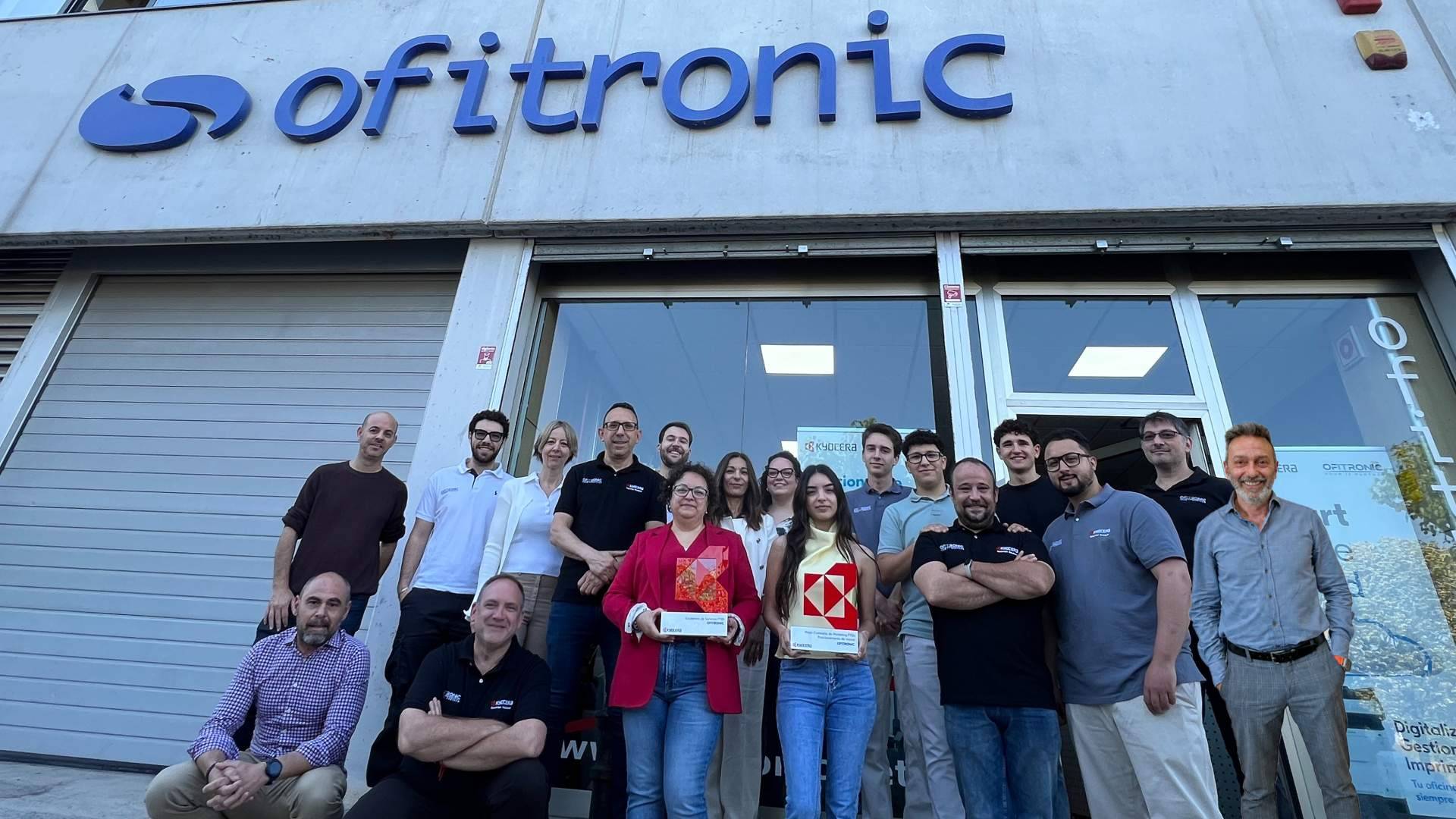 Kyocera Document Solutions España premia a Ofitronic en su Convención de Partners 2026