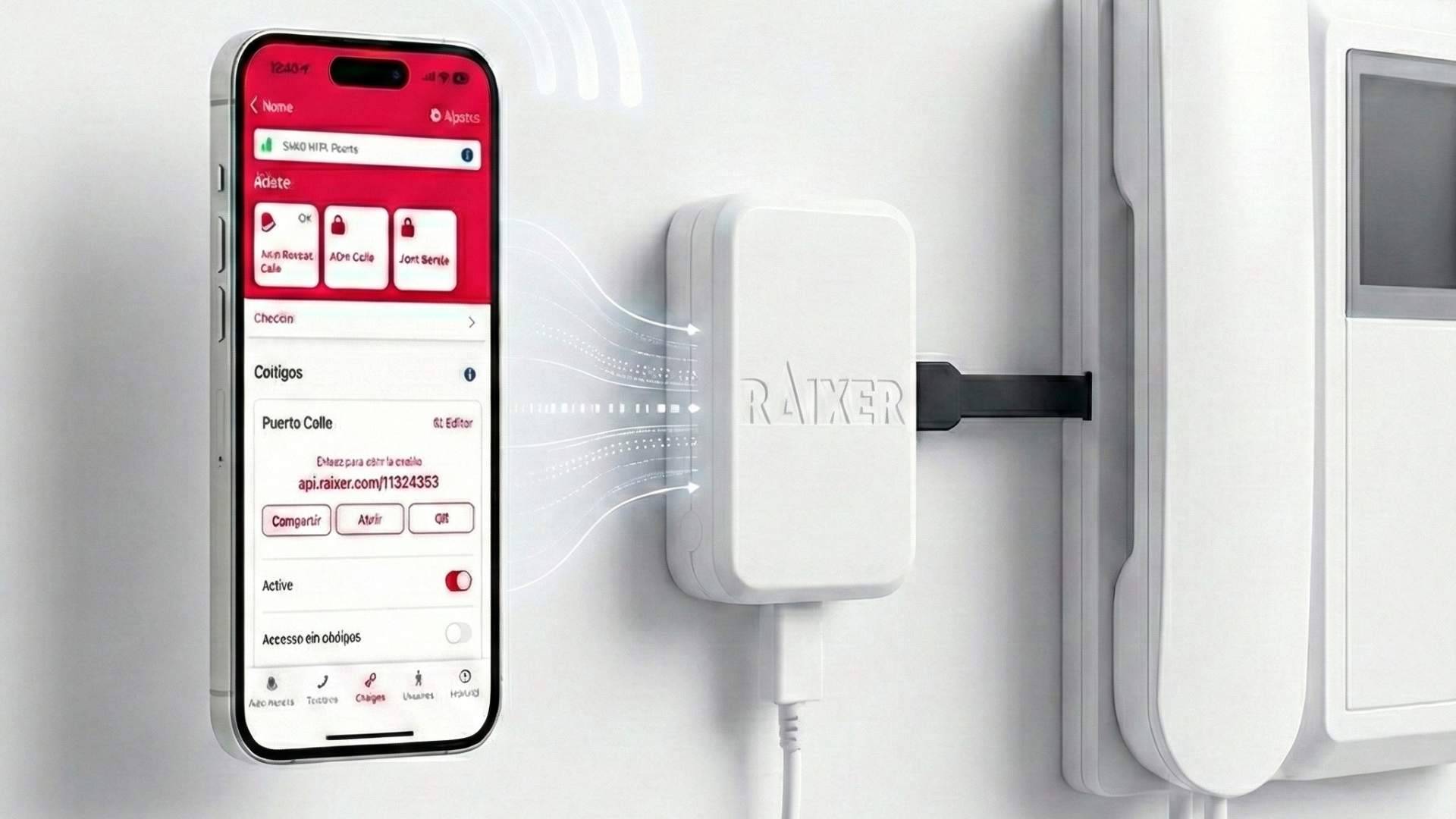 La tecnología de Raixer transforma cualquier acceso en un sistema inteligente y conectado
