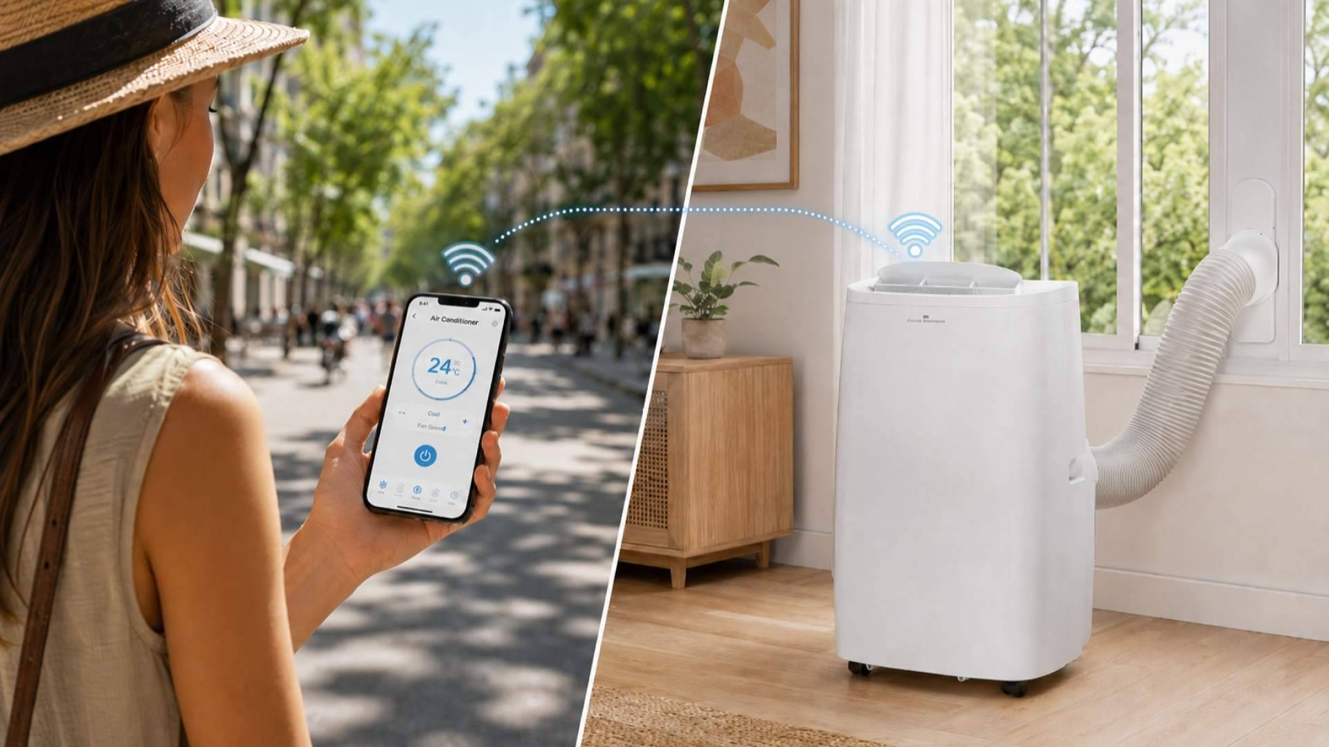 El aire acondicionado portátil se consolida como una solución flexible para climatizar hogares sin hacer obras
