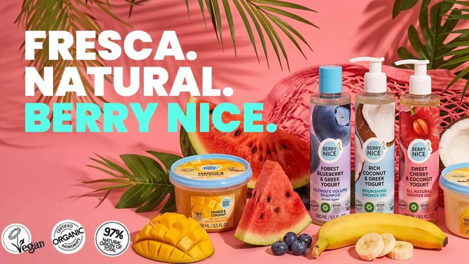 Berry Nice trae el sabor del verano al cuidado de la piel y el cabello